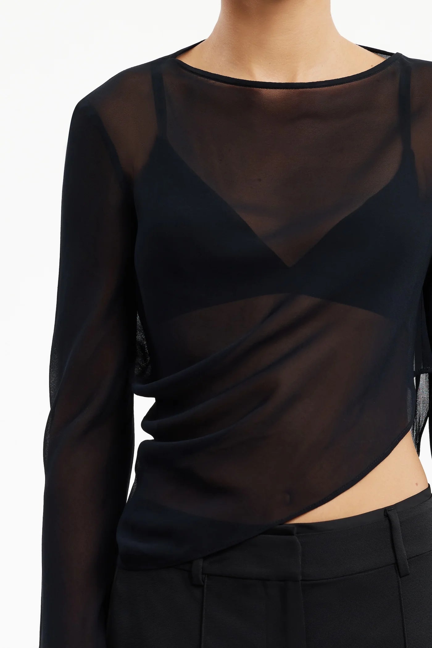 Keiko top, black