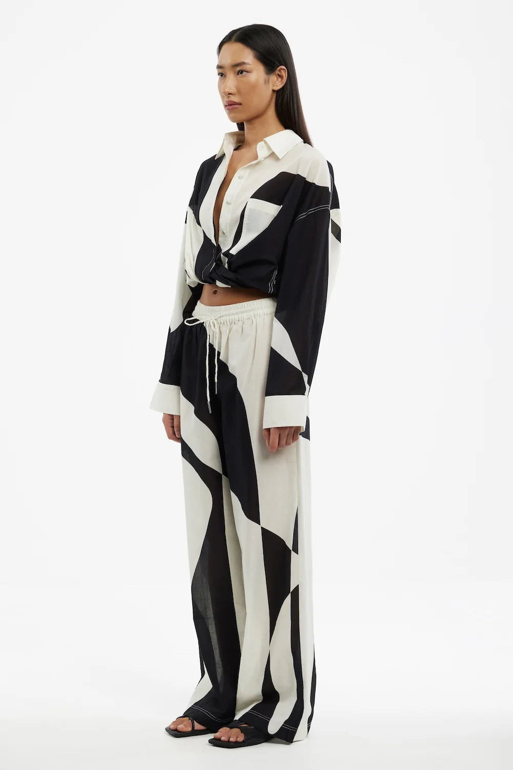 Parker pant, monochrome drip