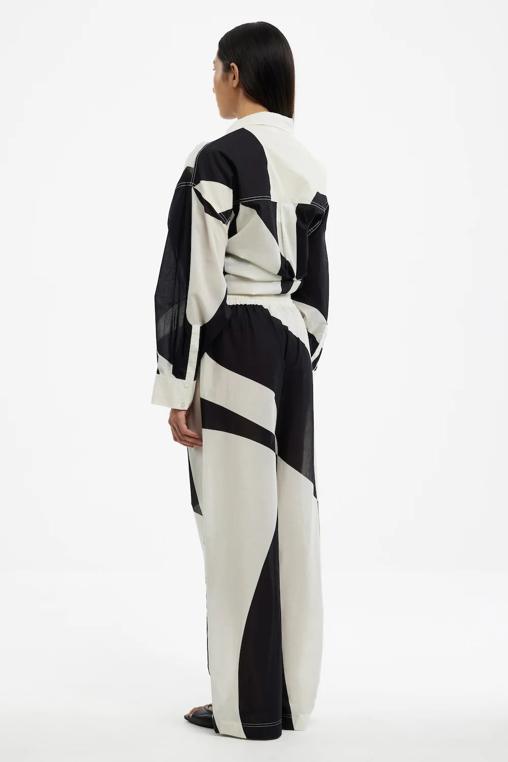 Parker pant, monochrome drip