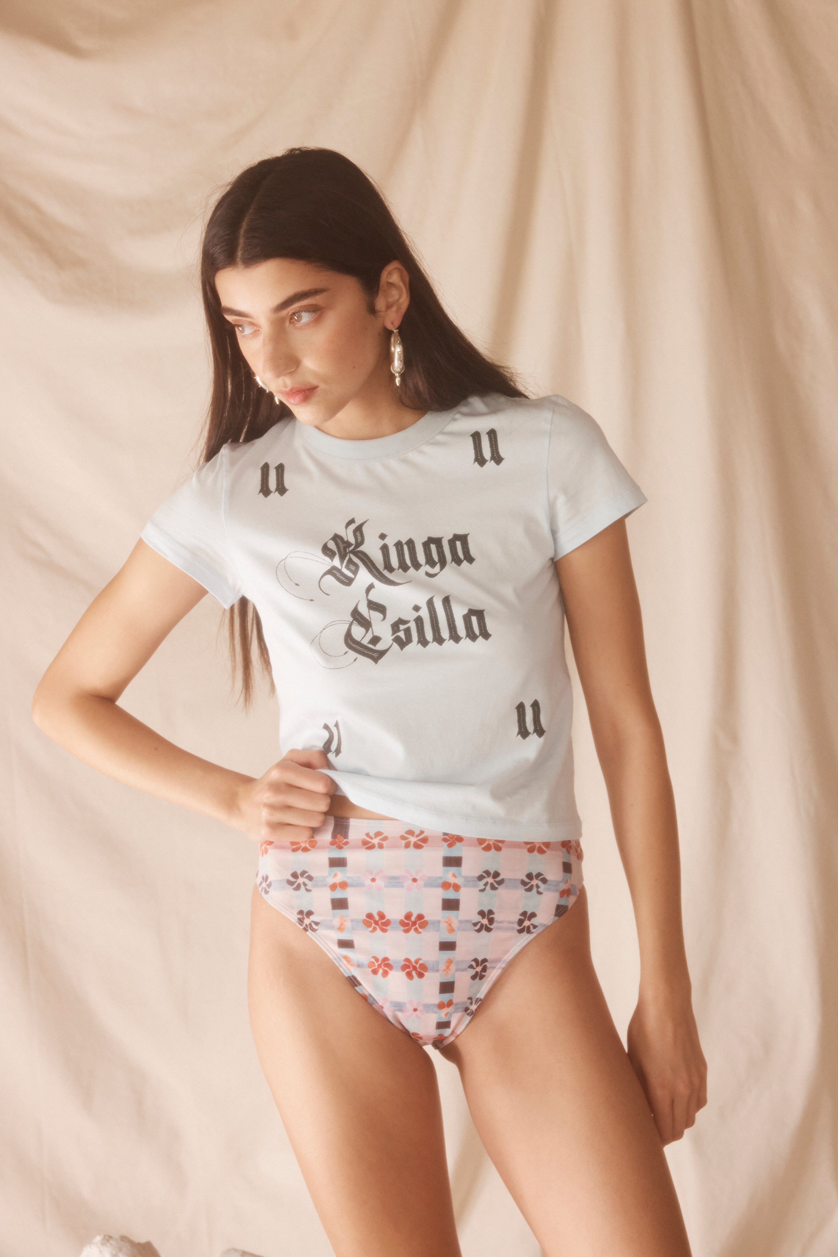 Lucky Eleven baby tee
