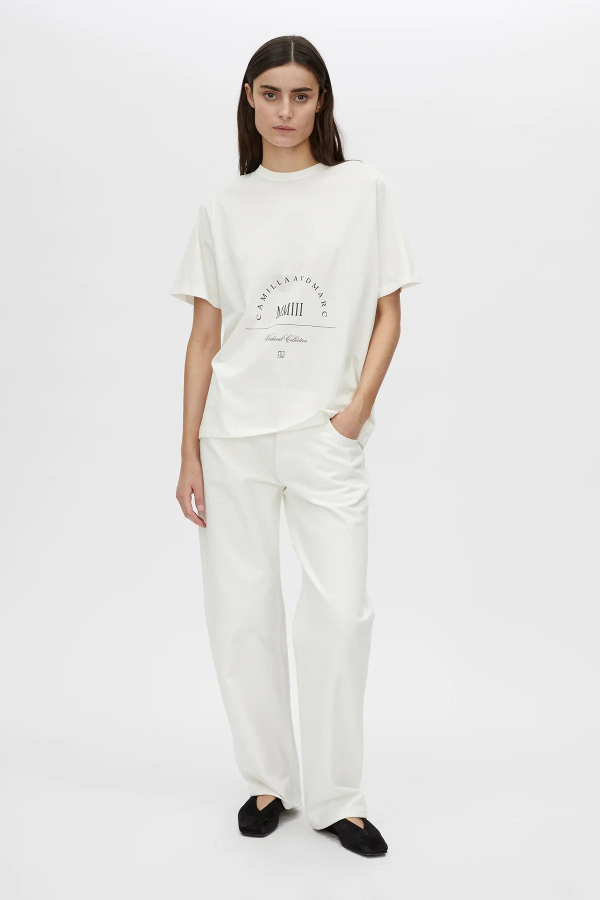 Arcturus graphic tee, milk white