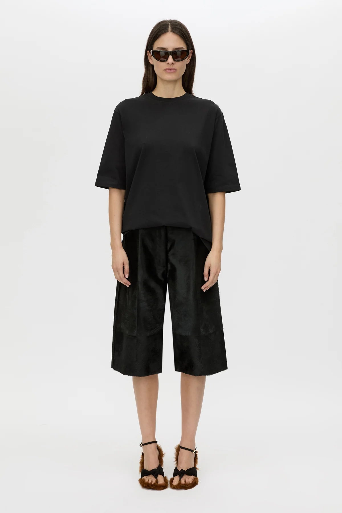 Briar cut out tee, black
