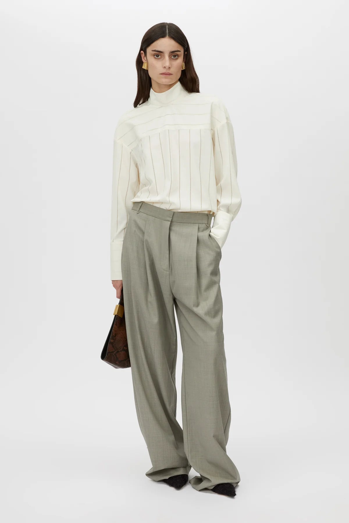 neo shirt, cream