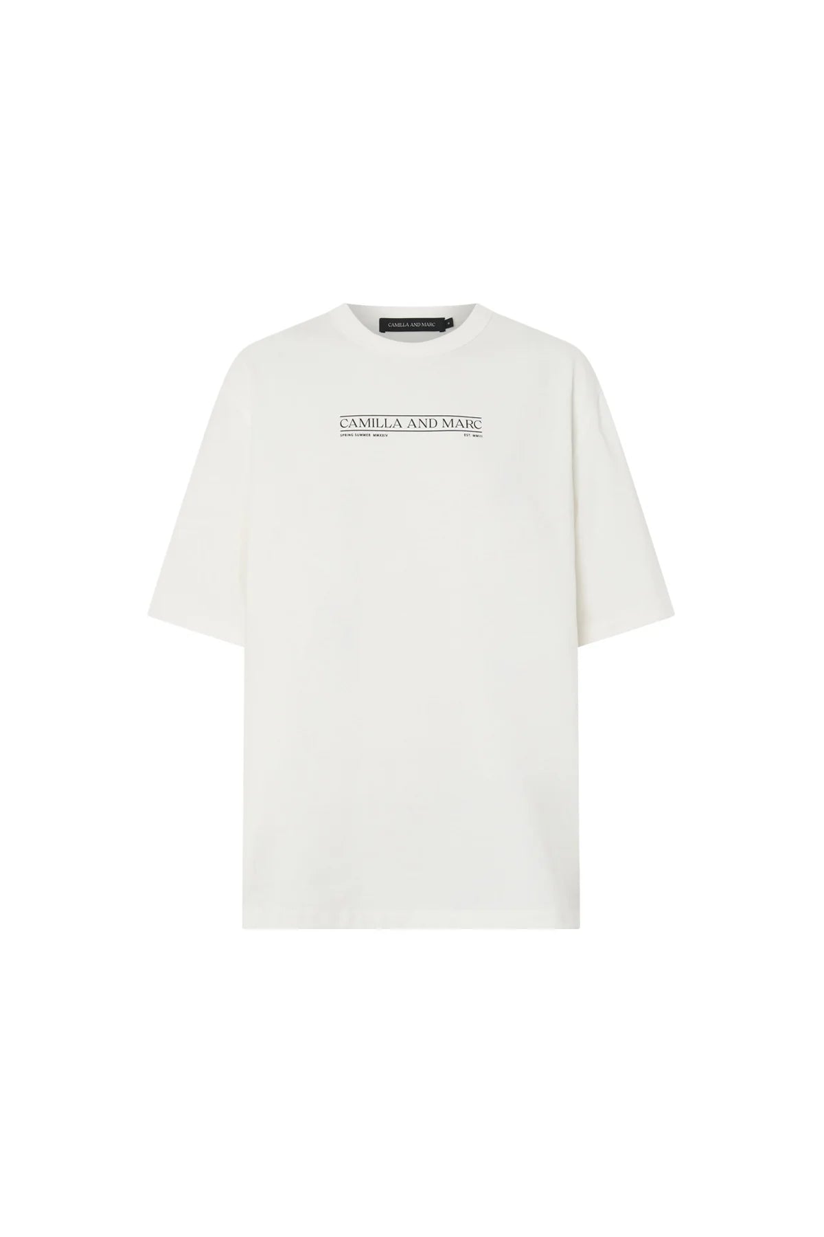 Rigel logo tee, soft white