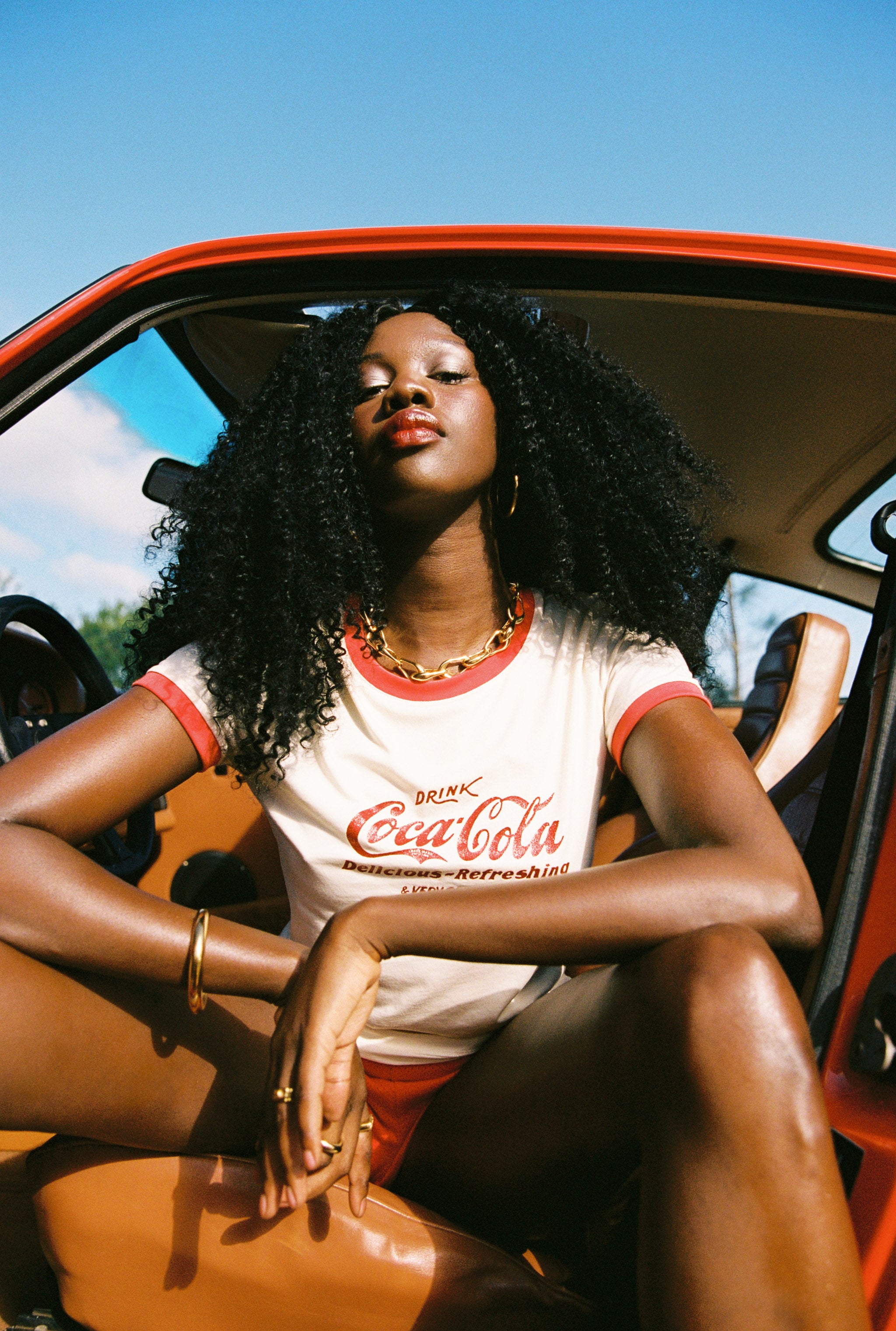 classic coke baby tee