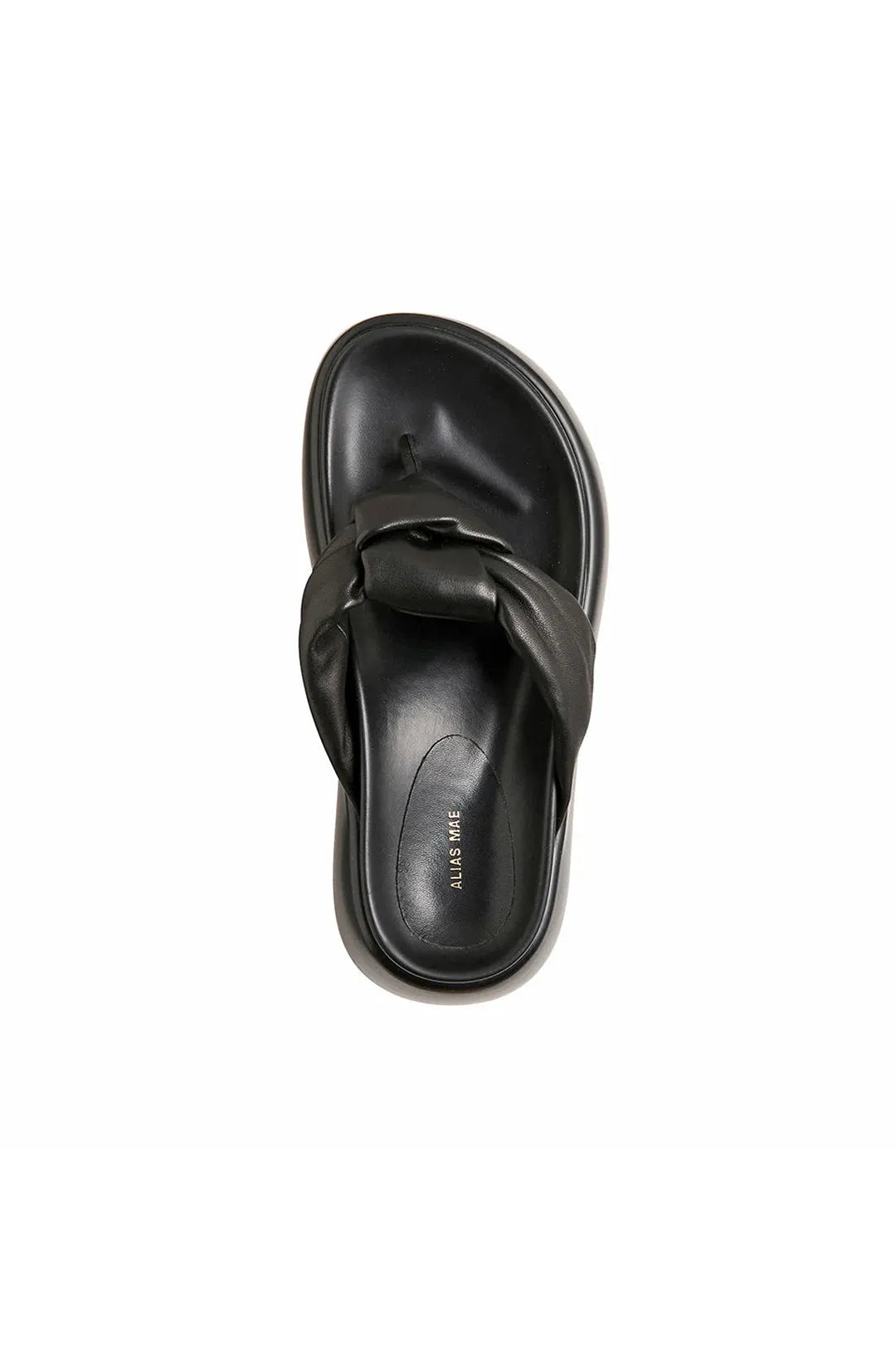 Curtis, black leather