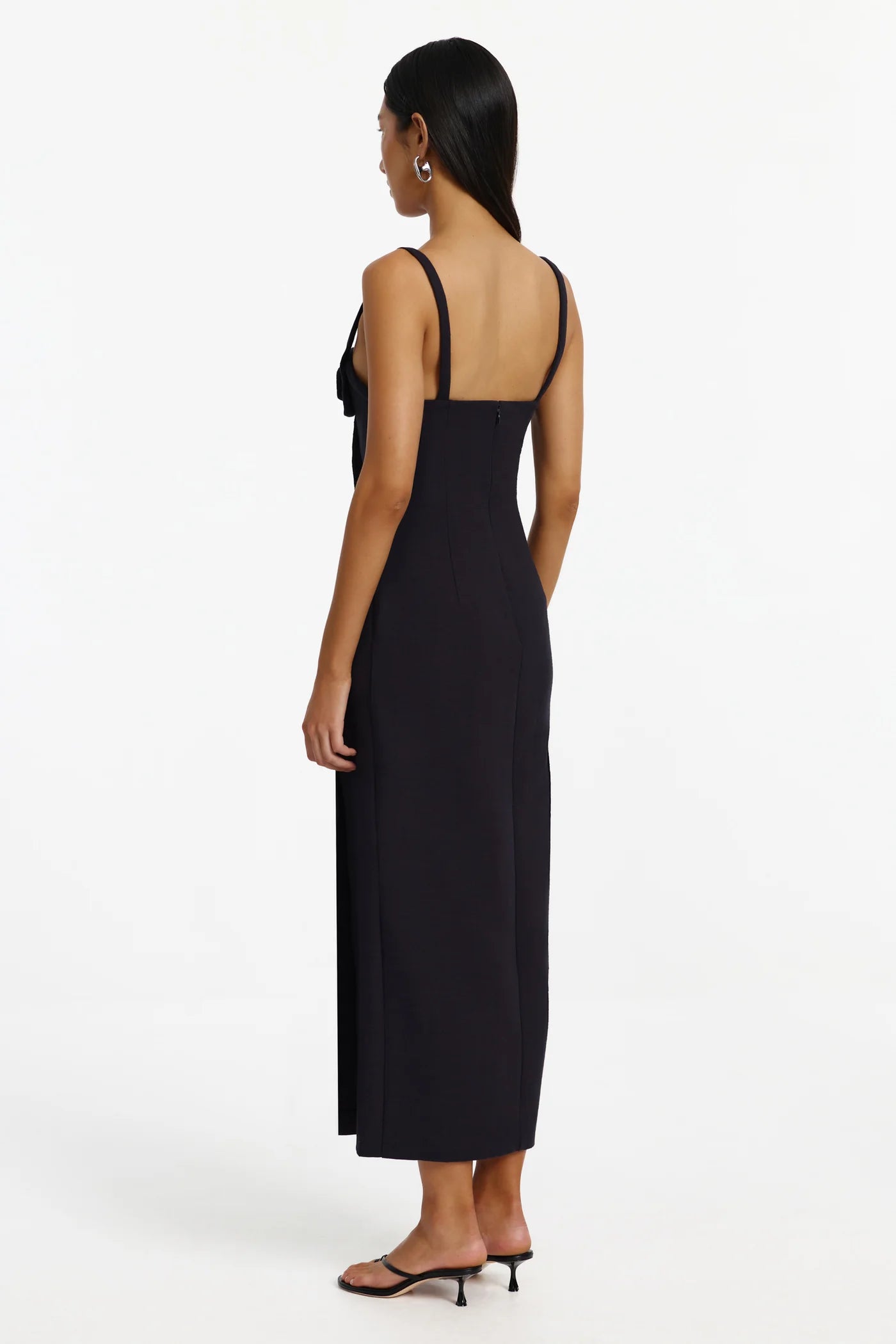 Vanesa maxi dress, black