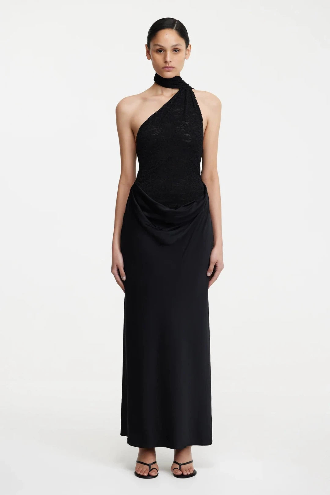 Sofiya maxi dress, black