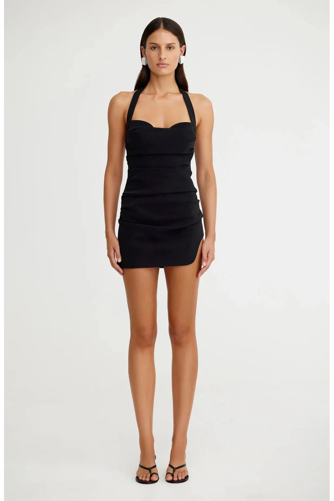 Reine mini dress, black