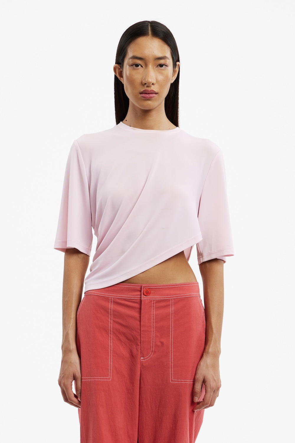 Rachel top, rosewater