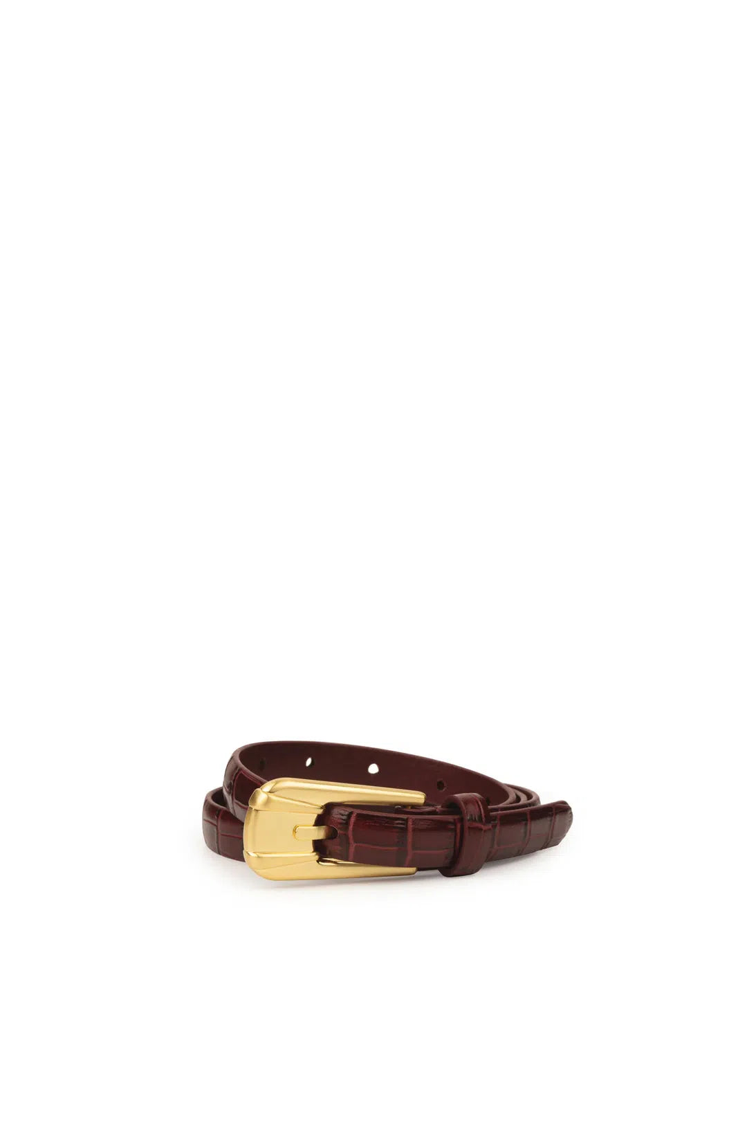 The carini belt, cranberry