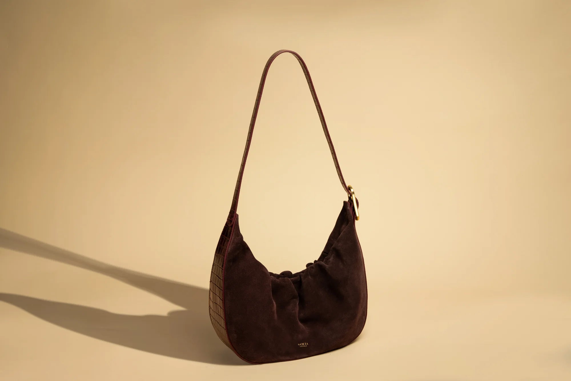 the milena hobo, cranberry