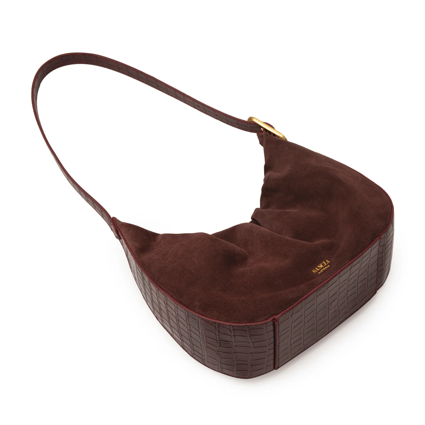 the milena hobo, cranberry