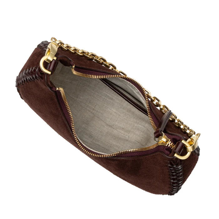 The zatka, espresso suede