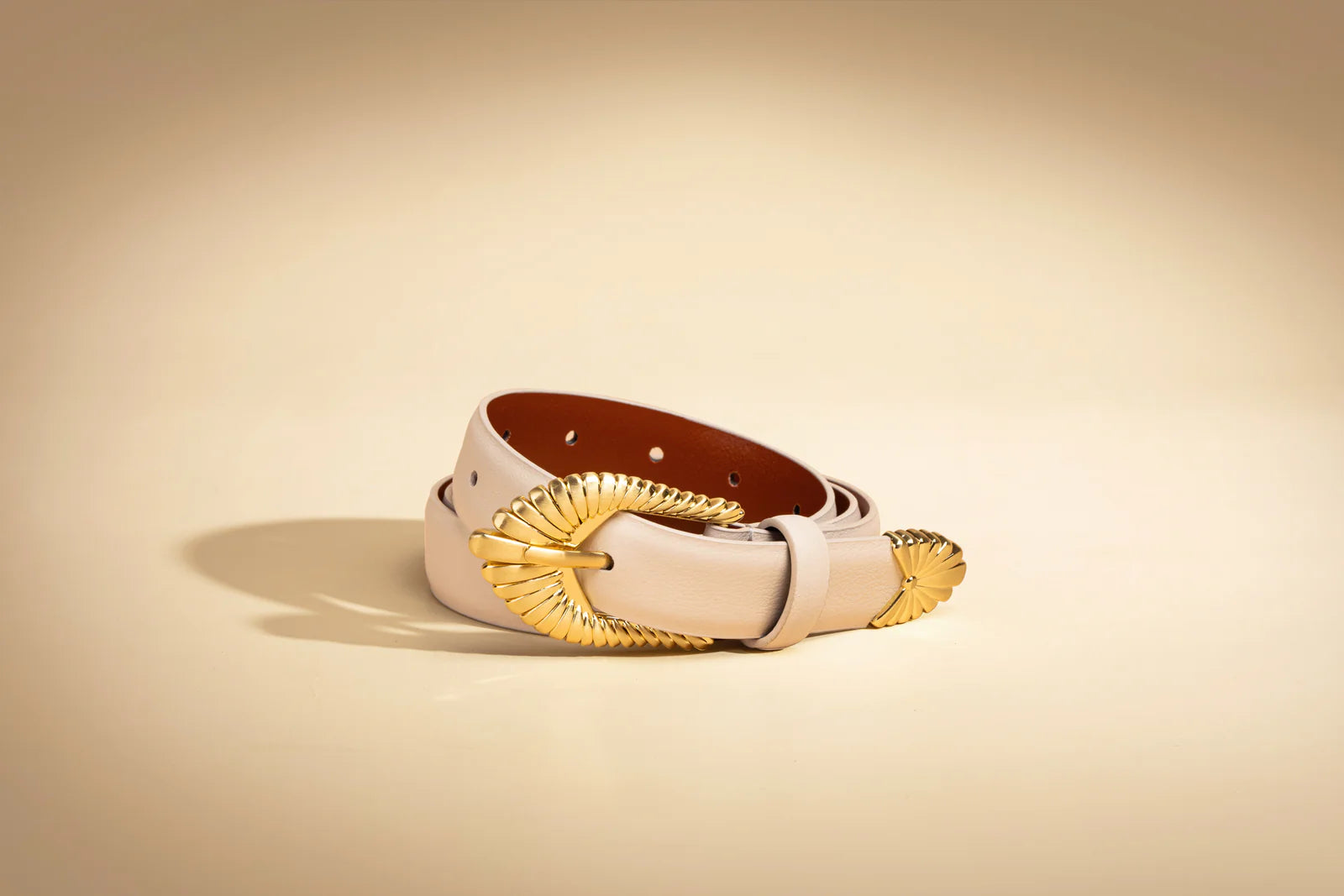The zolna belt, ecru
