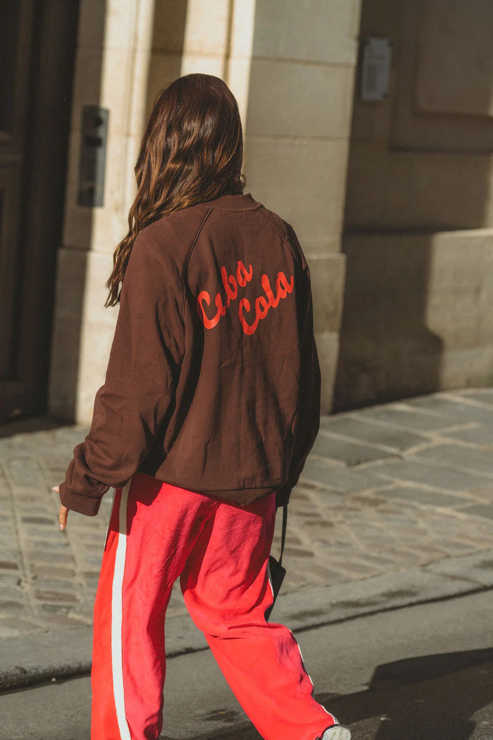 Cuba Cola sweatshirt, dark chocolate