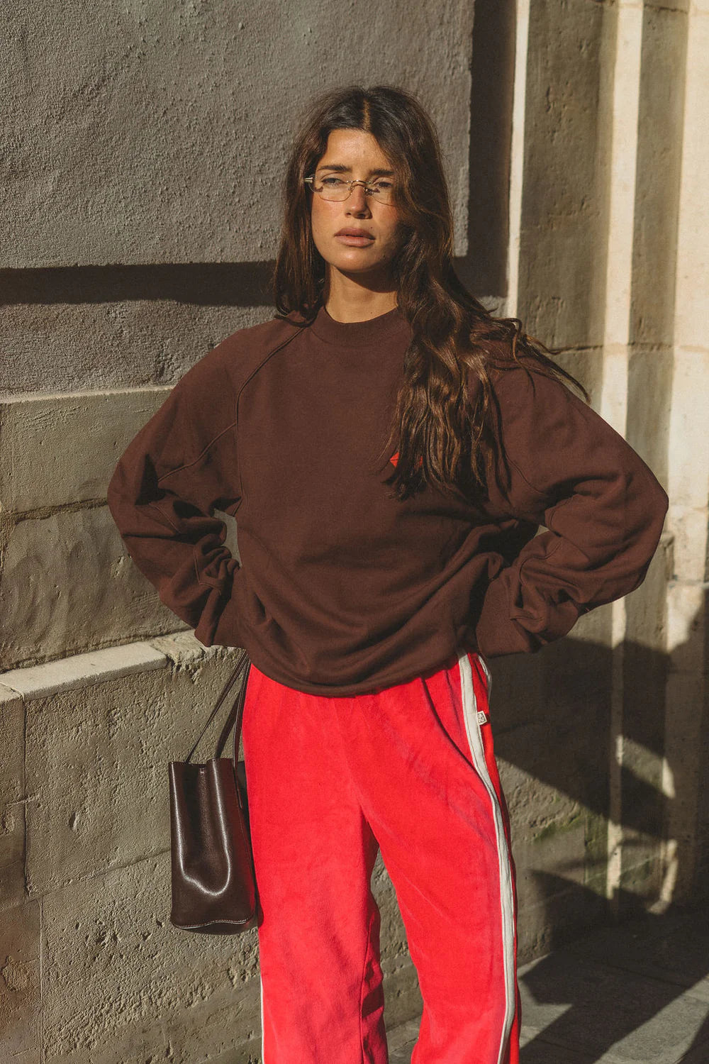 Cuba Cola sweatshirt, dark chocolate