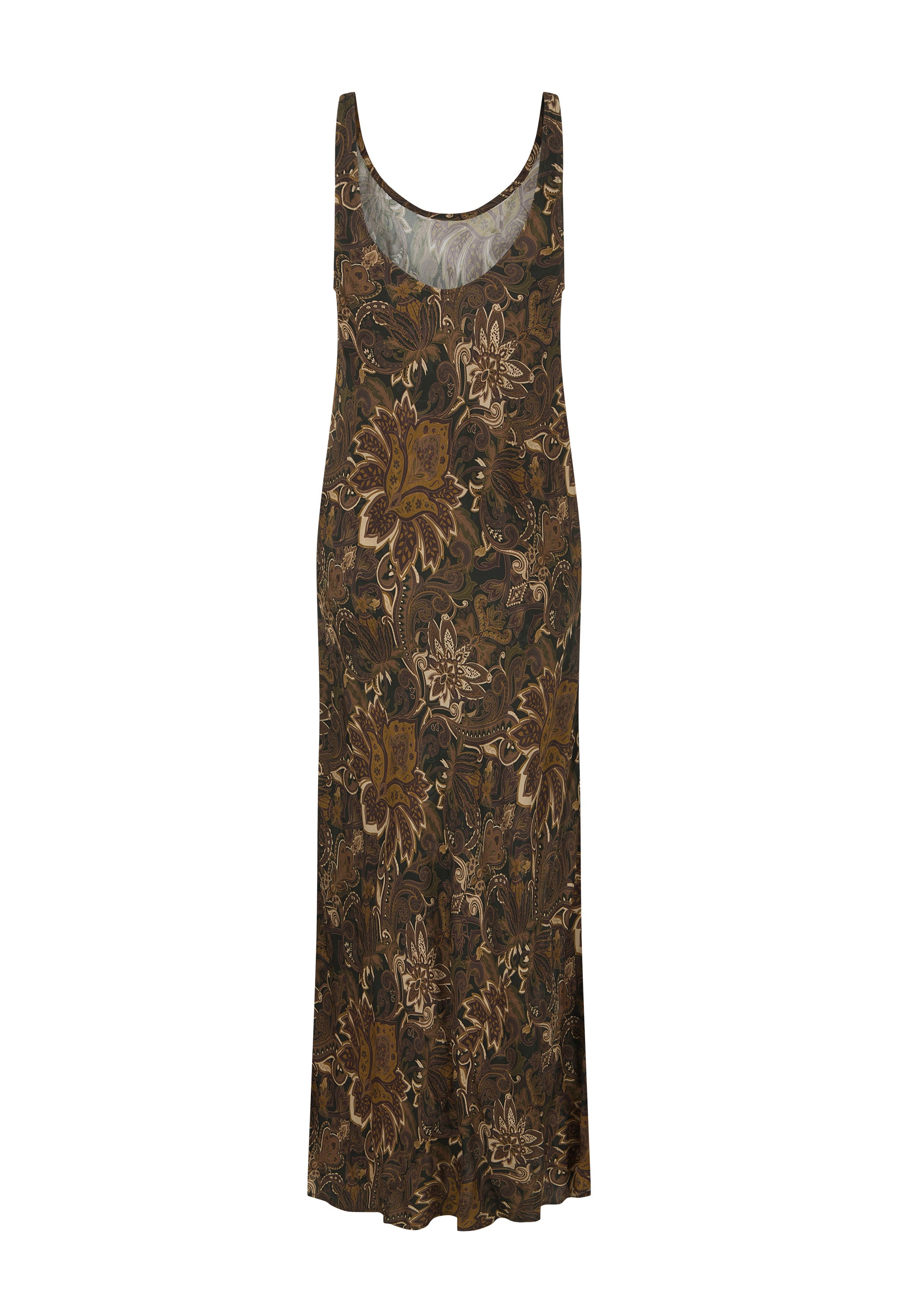 Damask bias dress