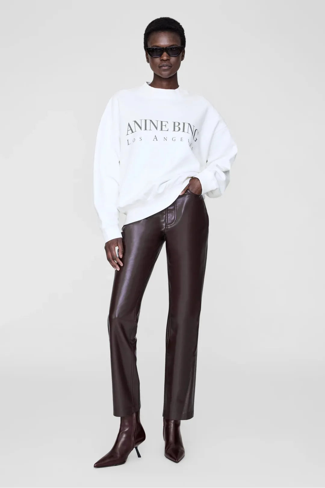 Jaci sweatshirt los angeles, Ivory