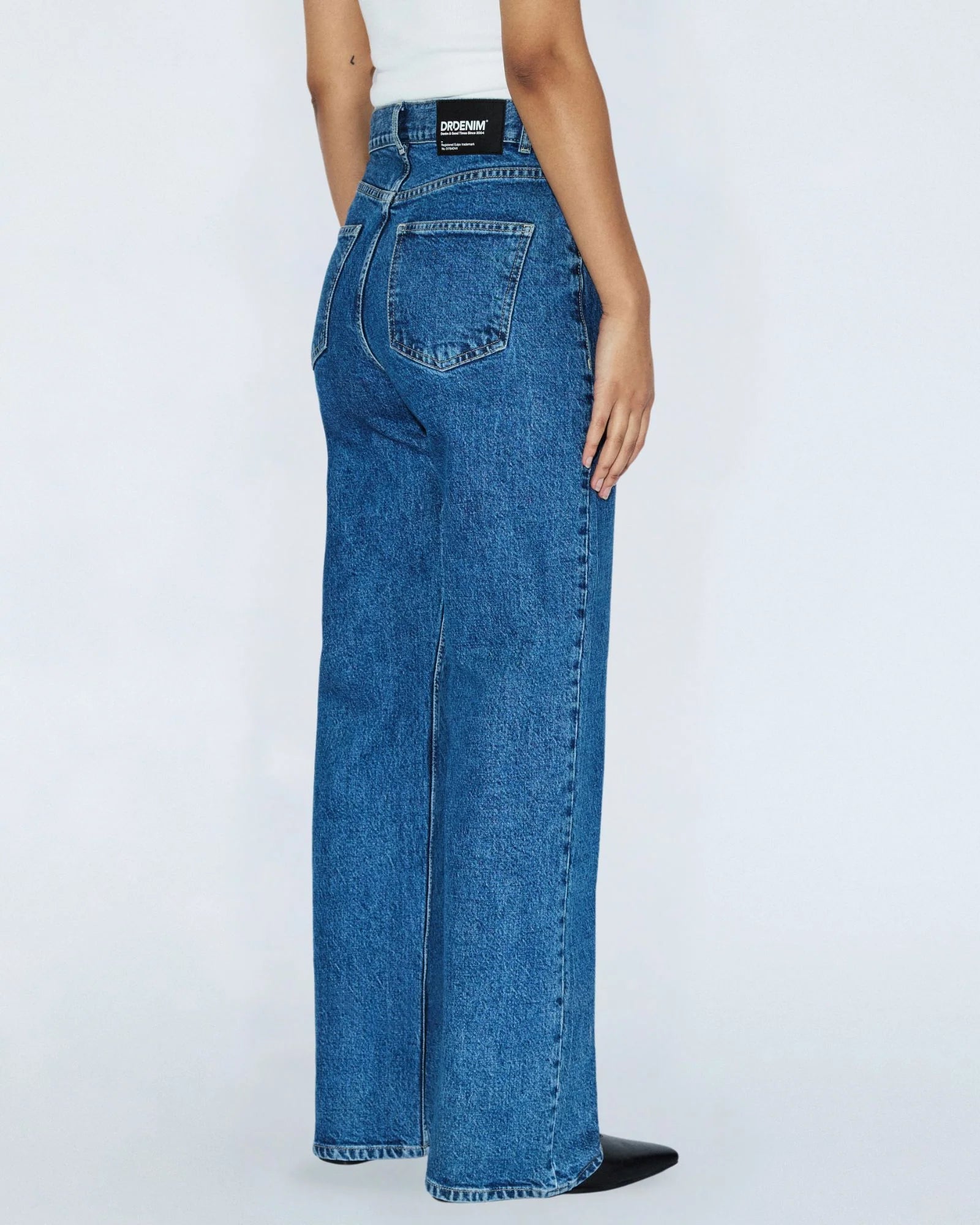 Echo high straight jeans, Bay mid retro