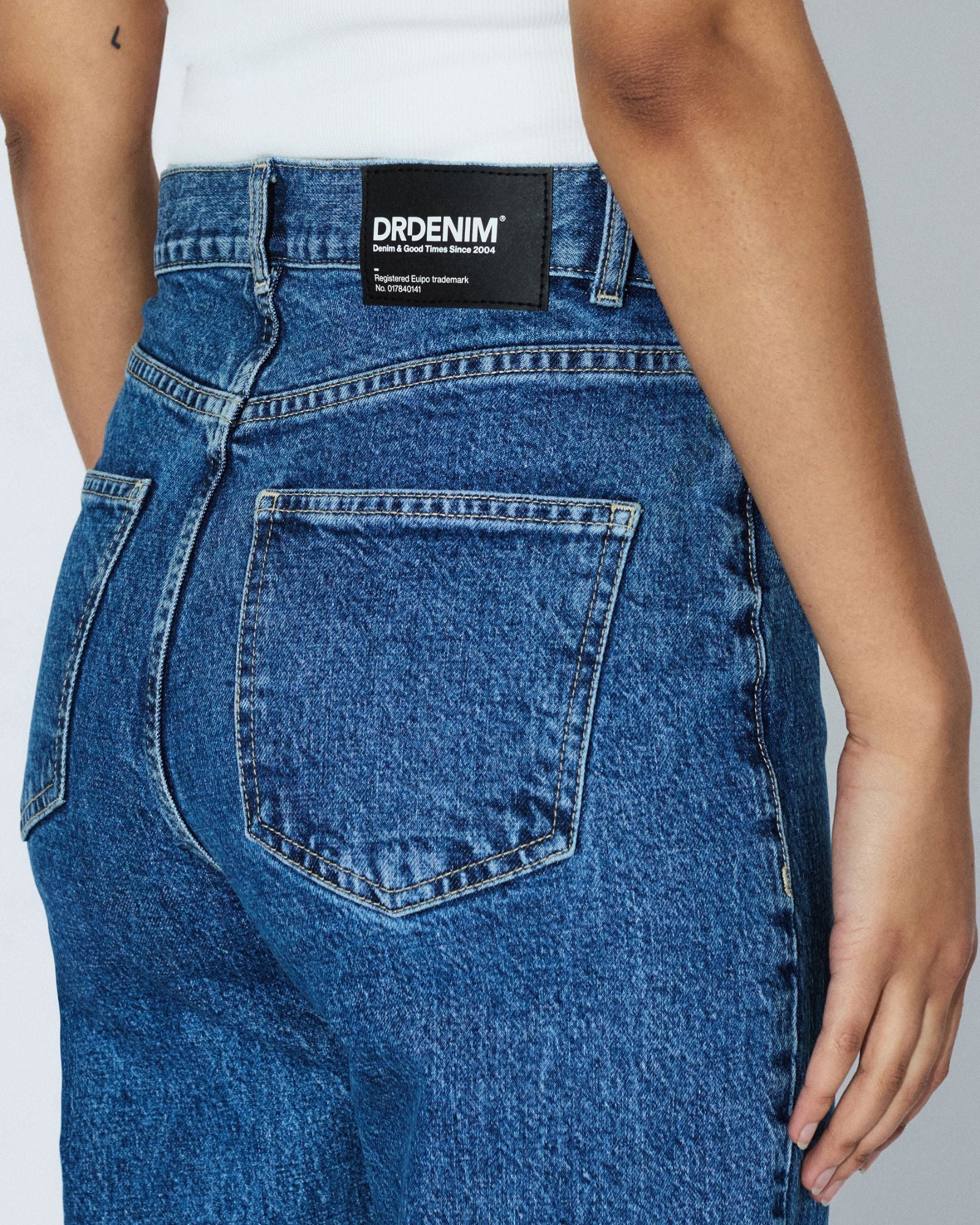 Echo high straight jeans, Bay mid retro