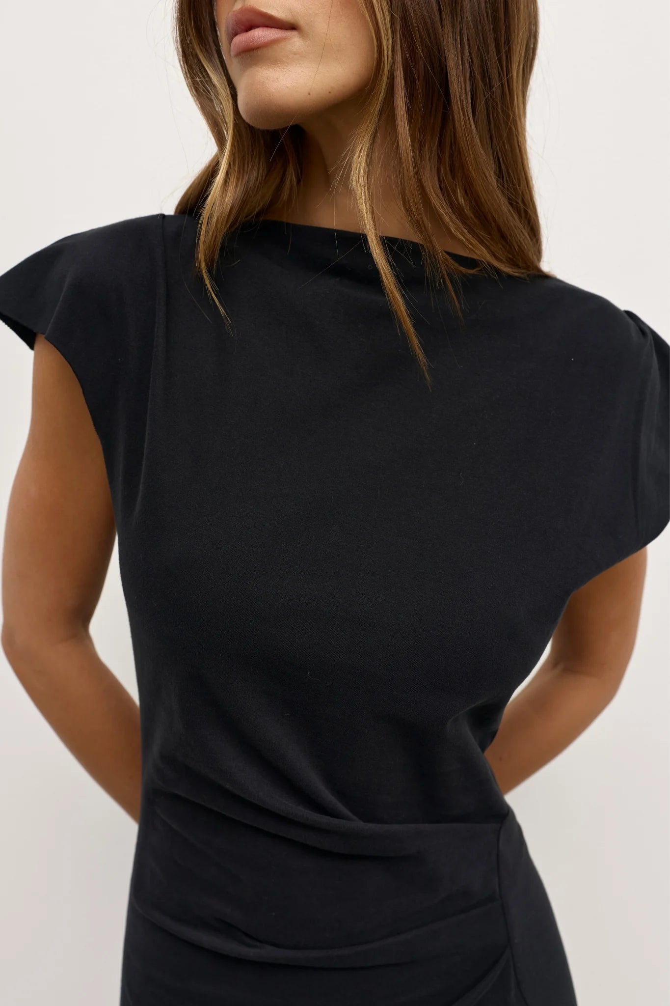 Eliana maxi dress, black