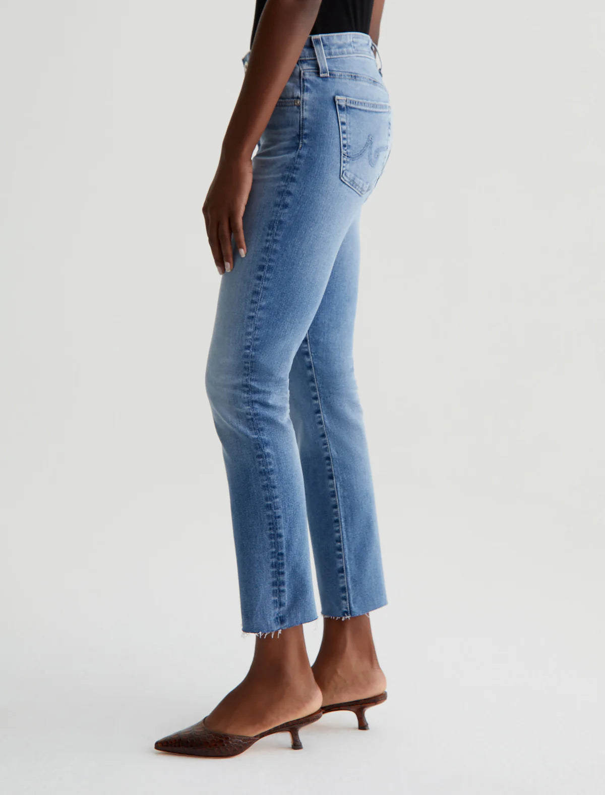 Mari crop high rise slim straight, 20 years trifecta