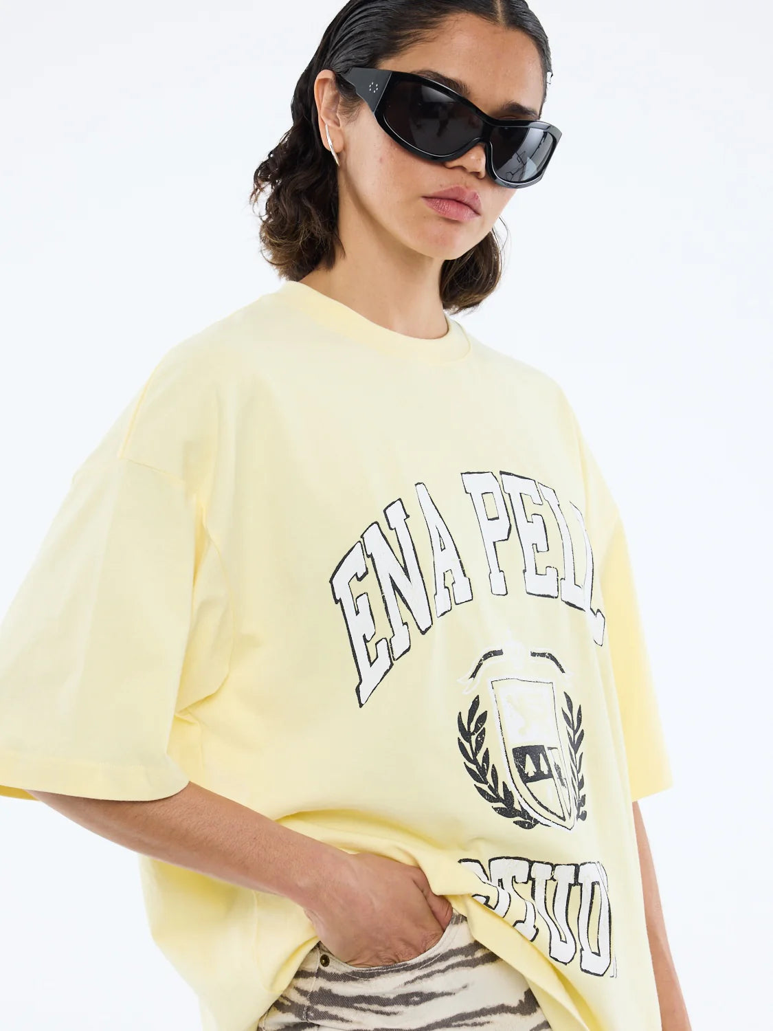 EP Varsity tee, pannacotta