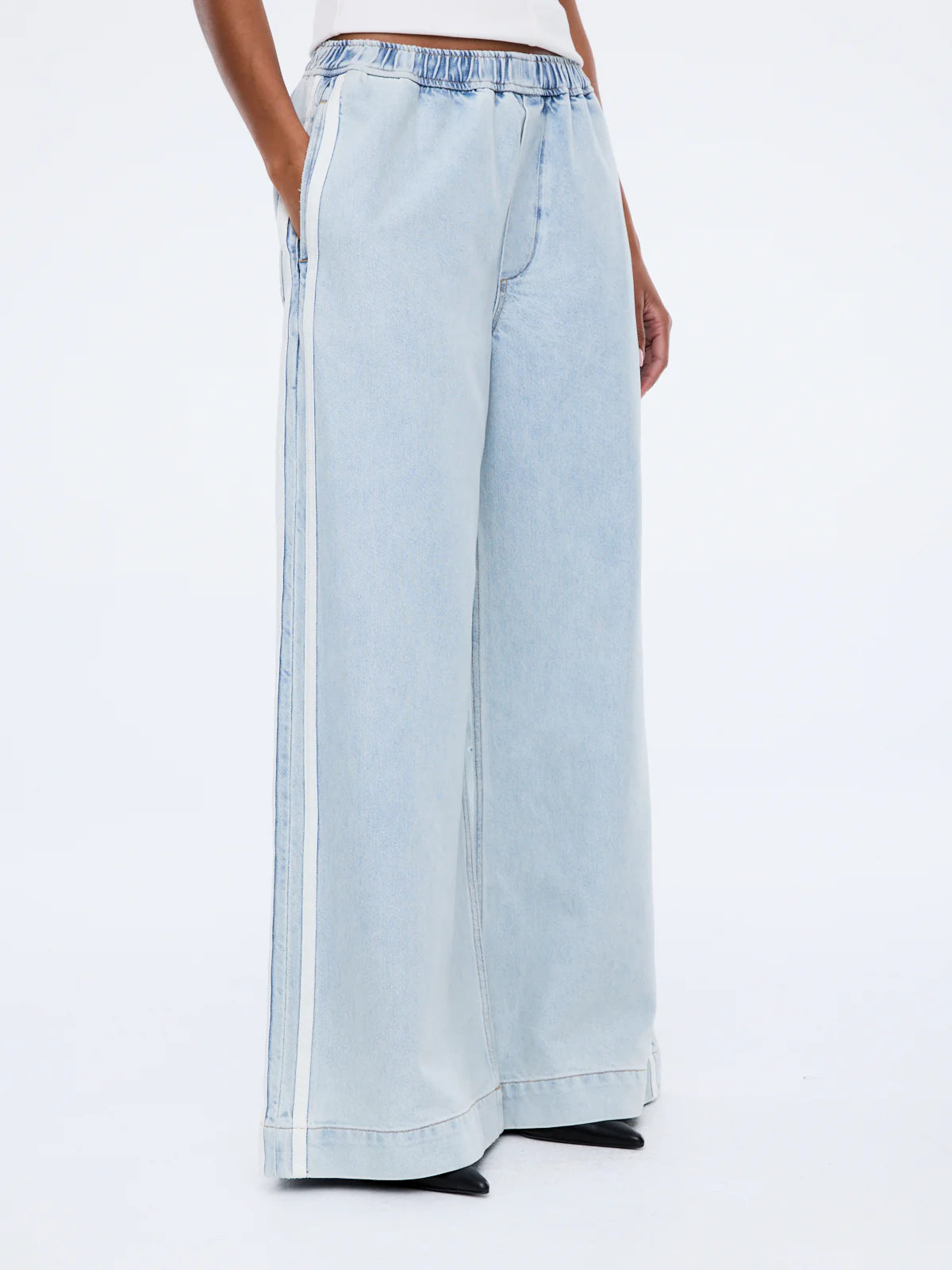 Gabby relaxed jean, light blue