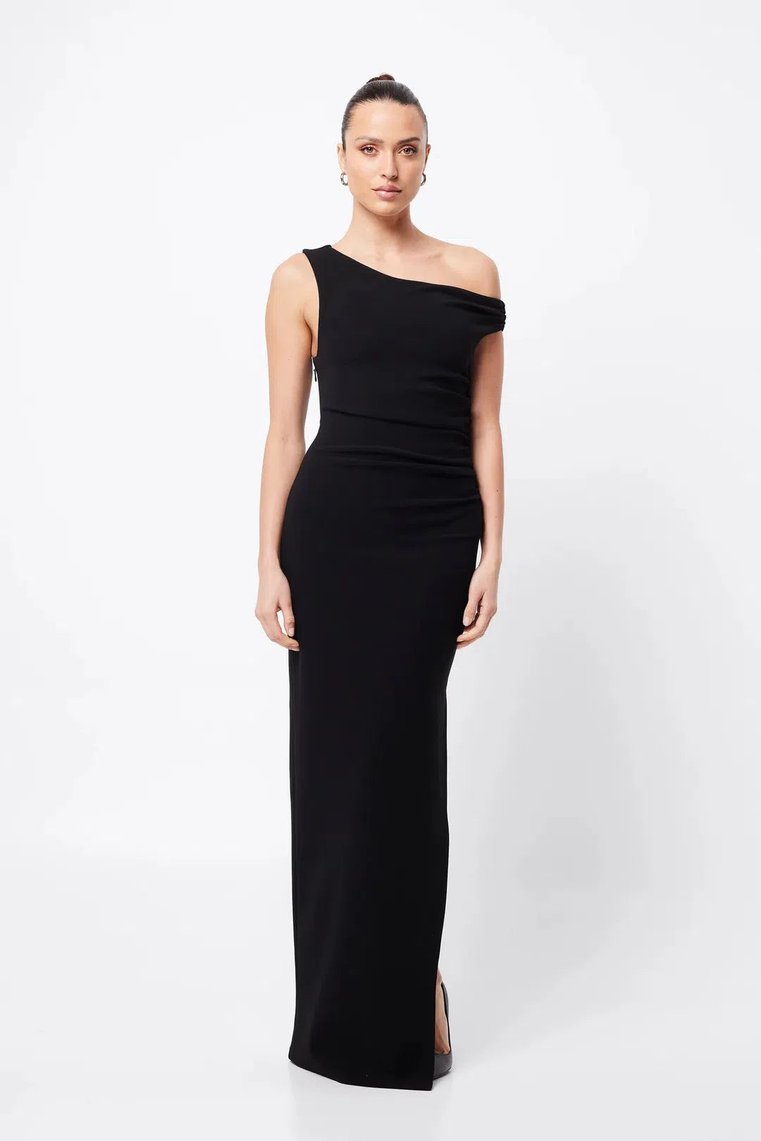 elated dress, black