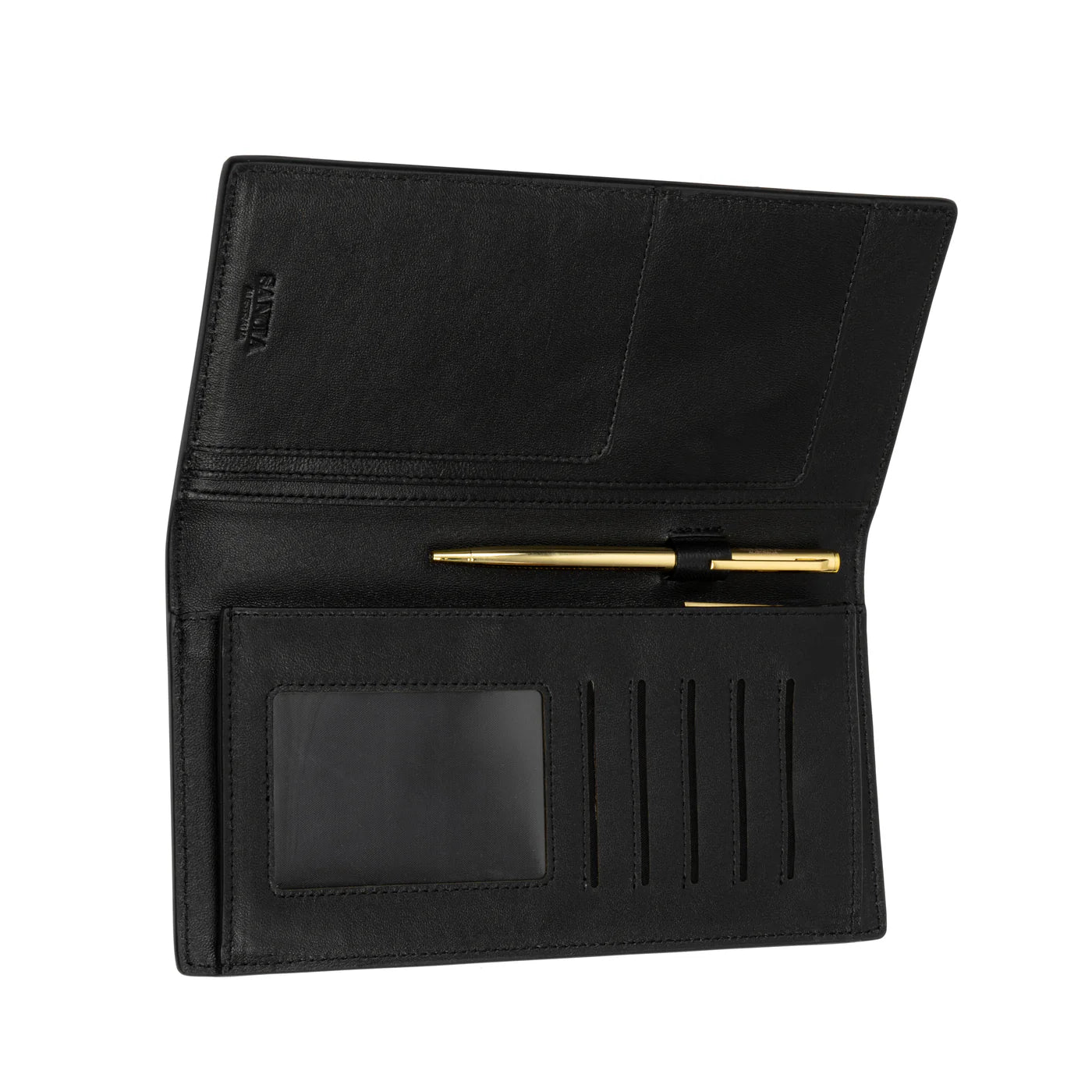 the faro travel wallet, black