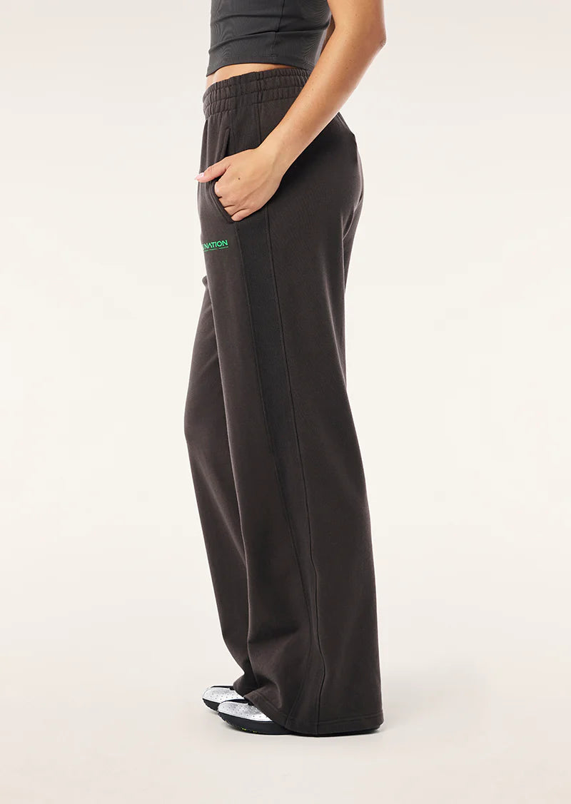 Flashback trackpant, caviar