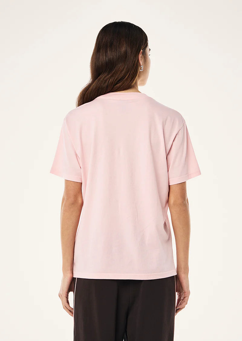 Flux tee, chalk pink