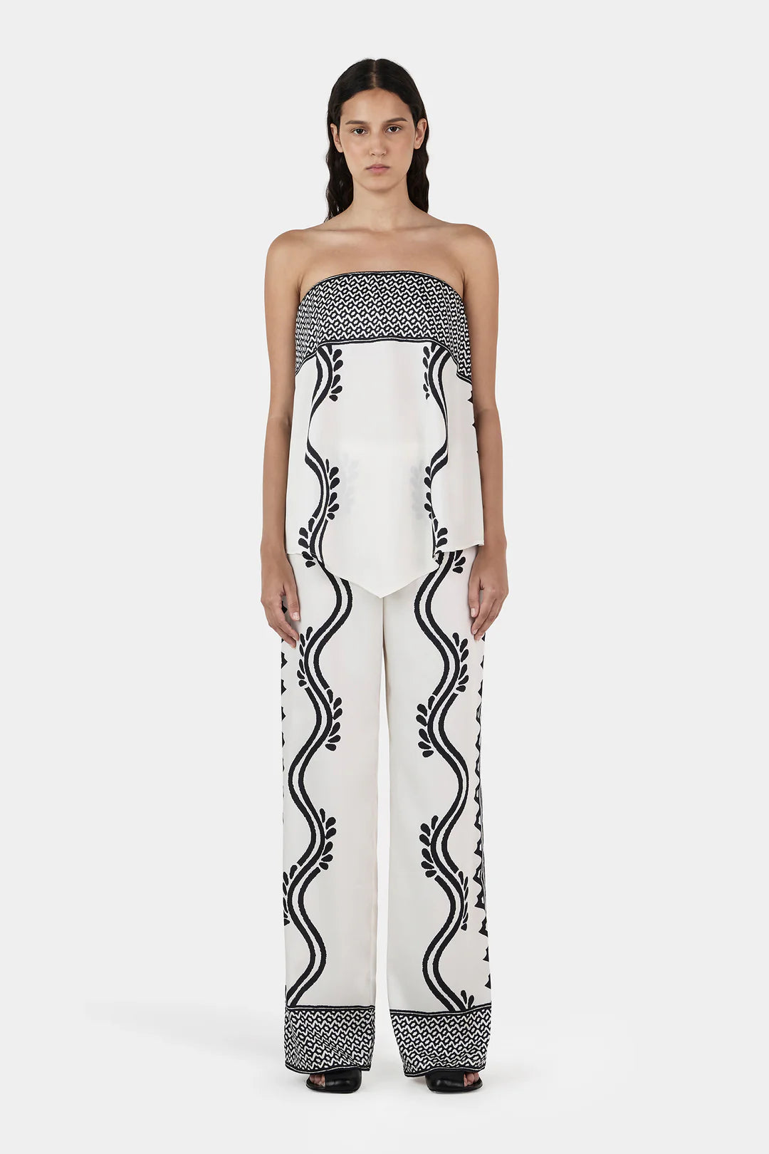 Justine pant, geo waves