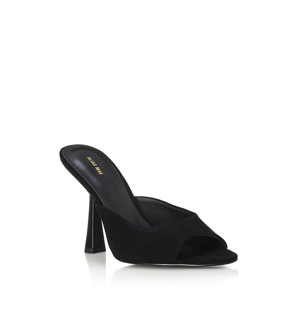 Florence, black suede