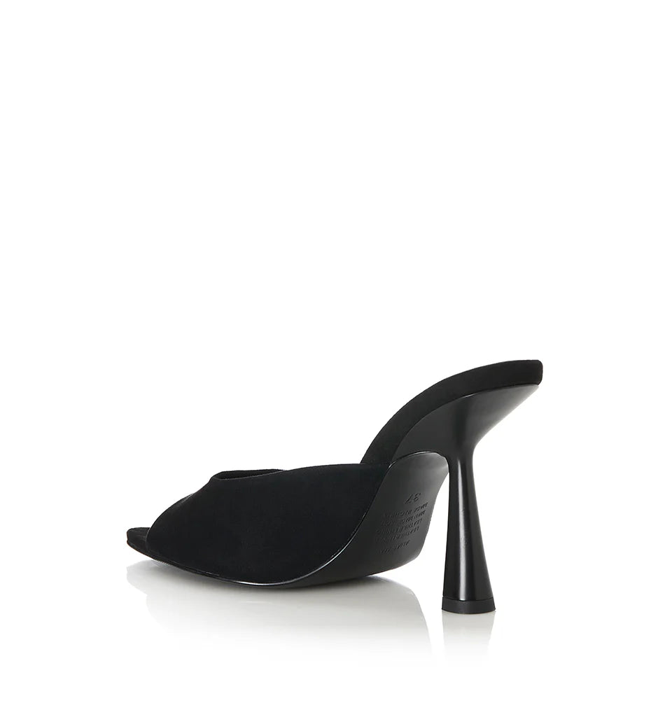 Florence, black suede