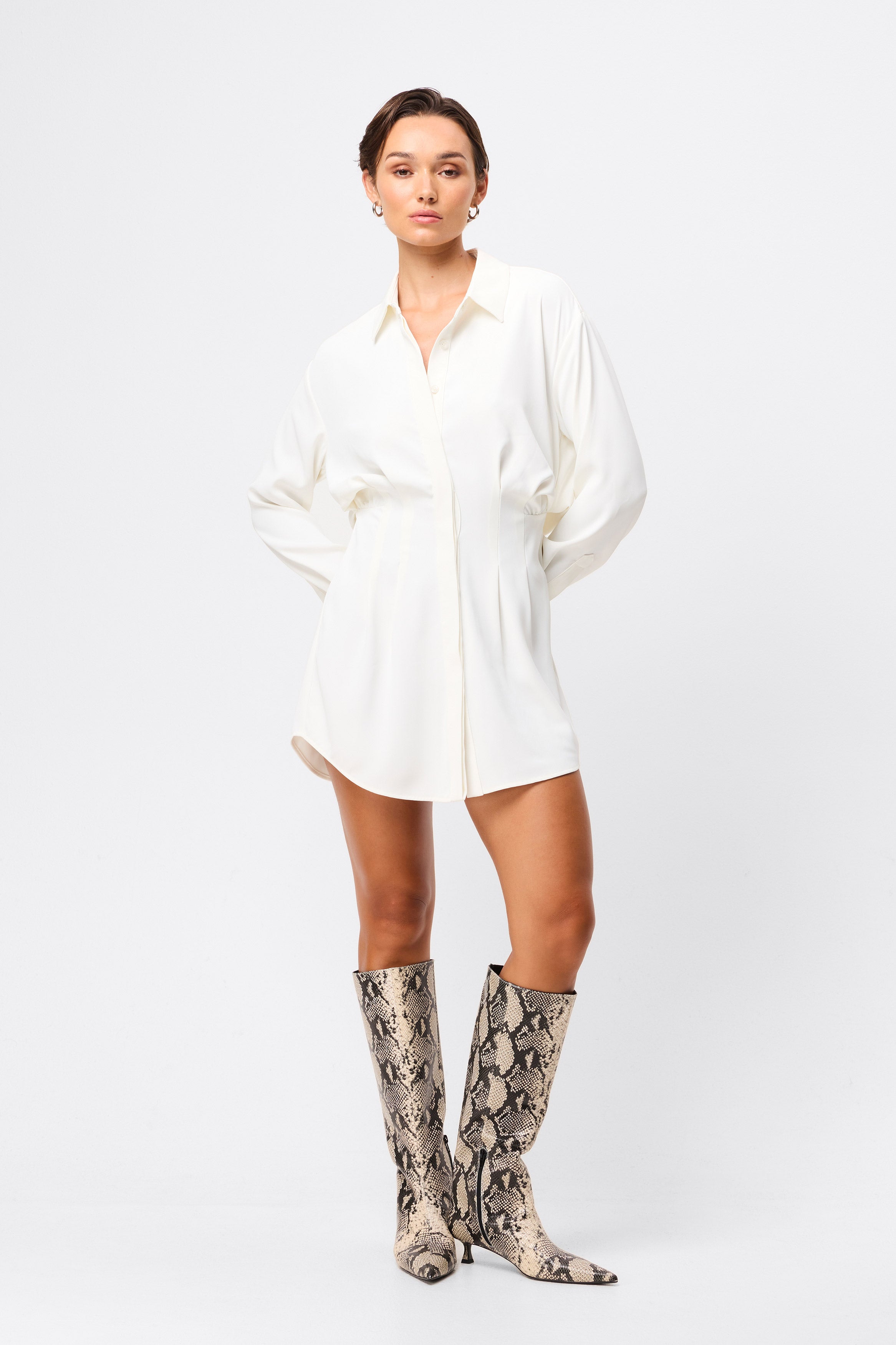 Good intentions mini dress, white