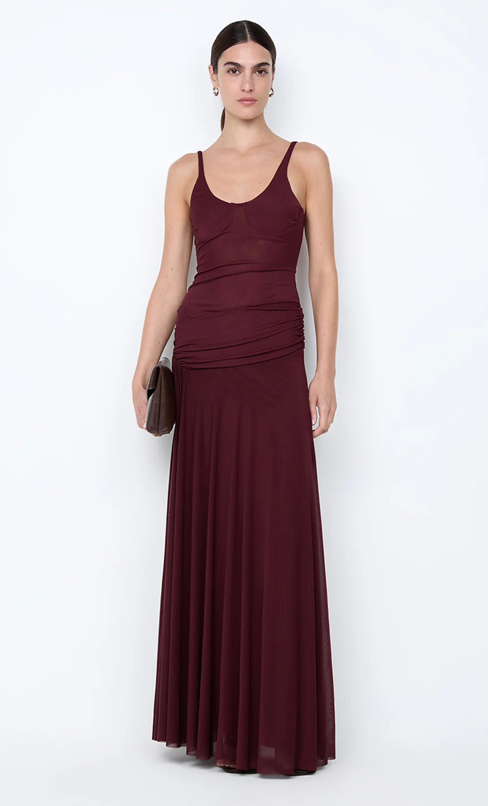 Preorder Citrina maxi dress, plum