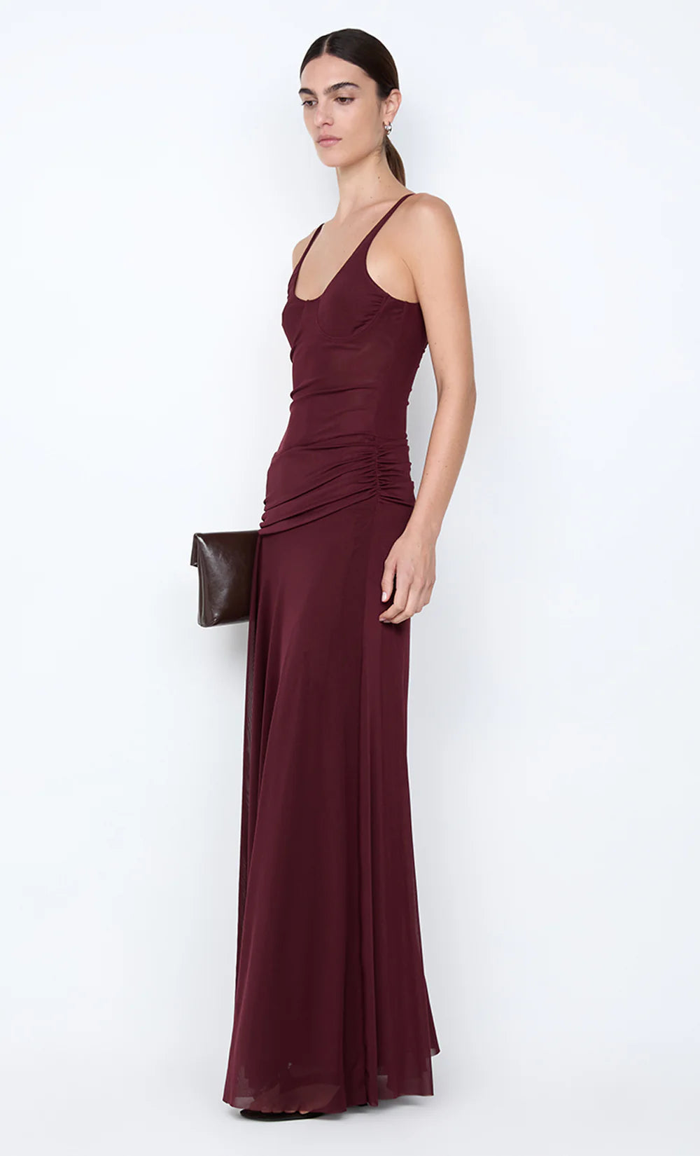 Preorder Citrina maxi dress, plum
