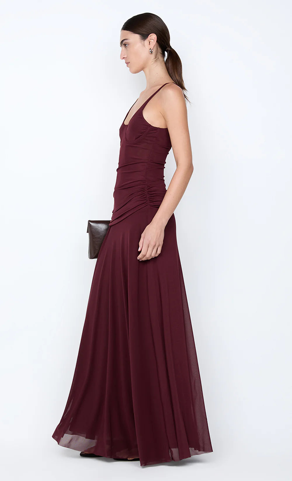 Preorder Citrina maxi dress, plum