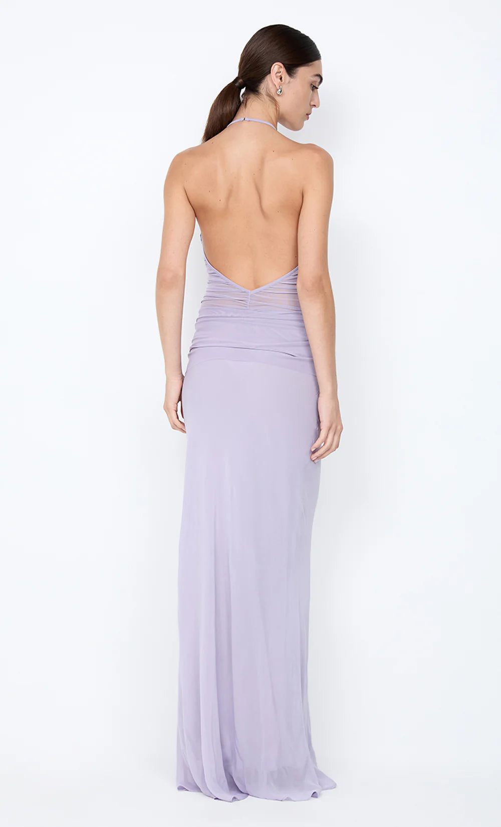 Preorder Delilah halter maxi dress, wisteria