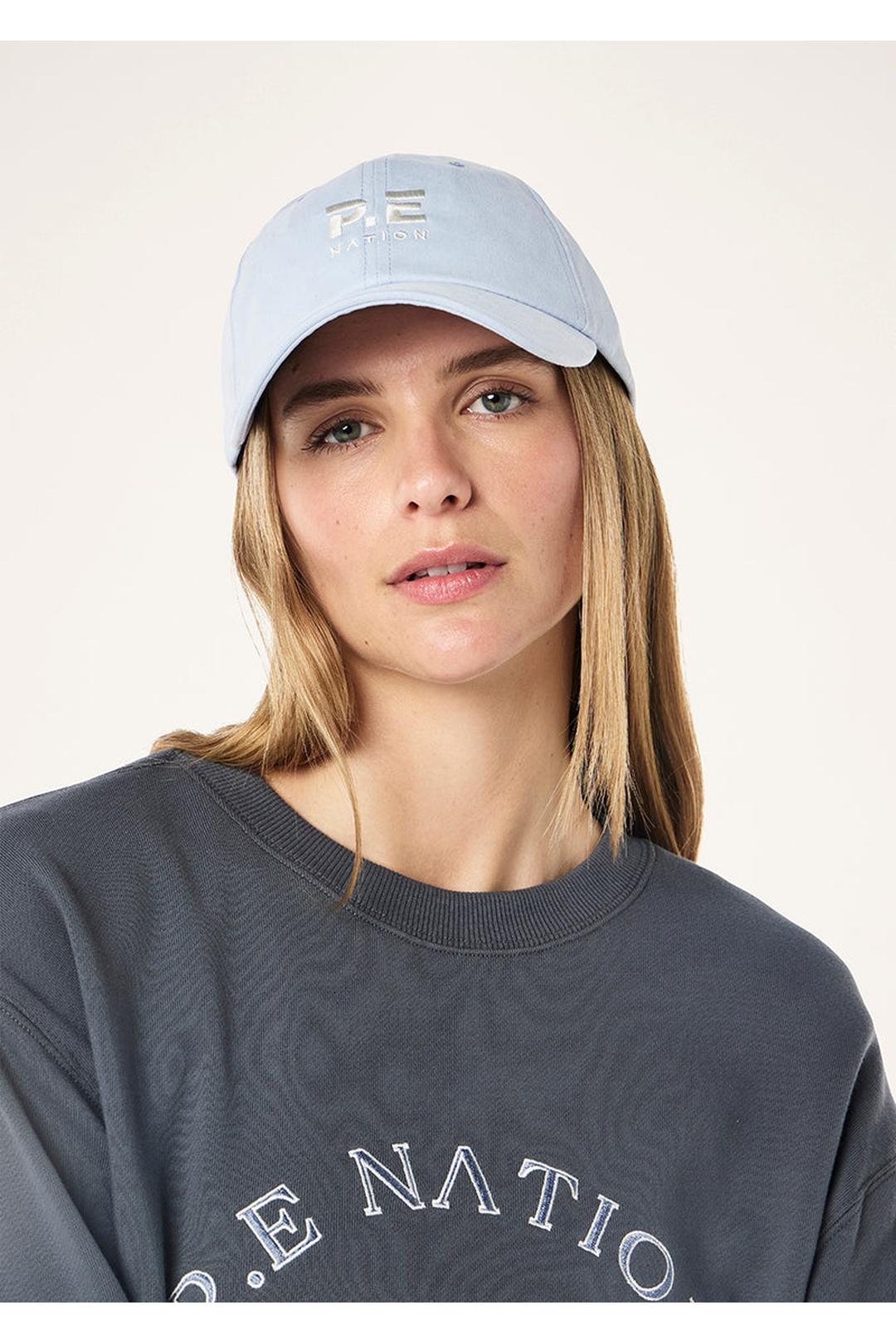 Heads up cap, heather blue