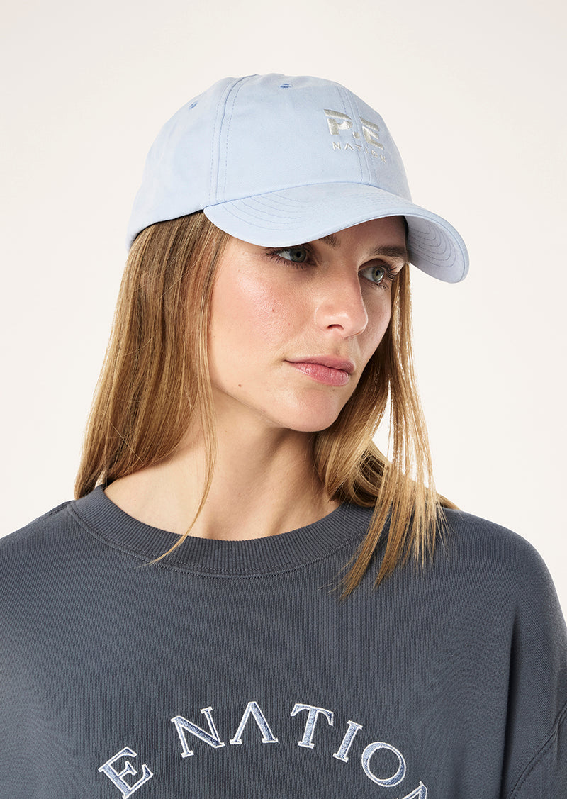 Heads up cap, heather blue