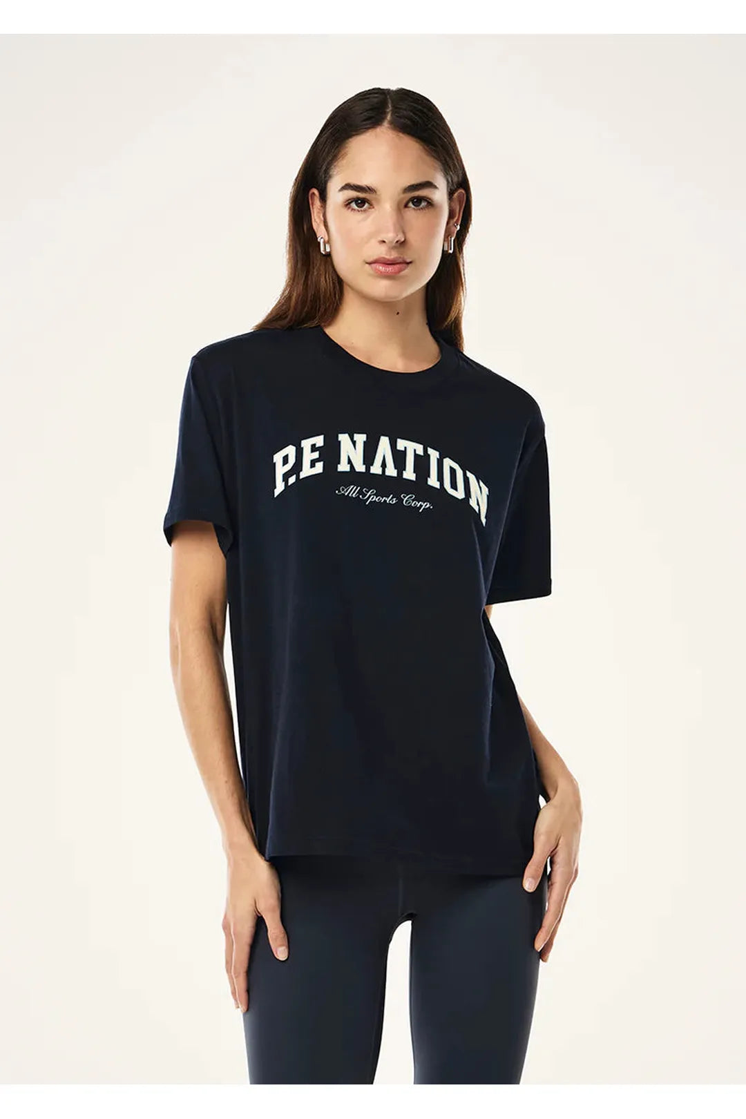 Heritage tee, dark sapphire