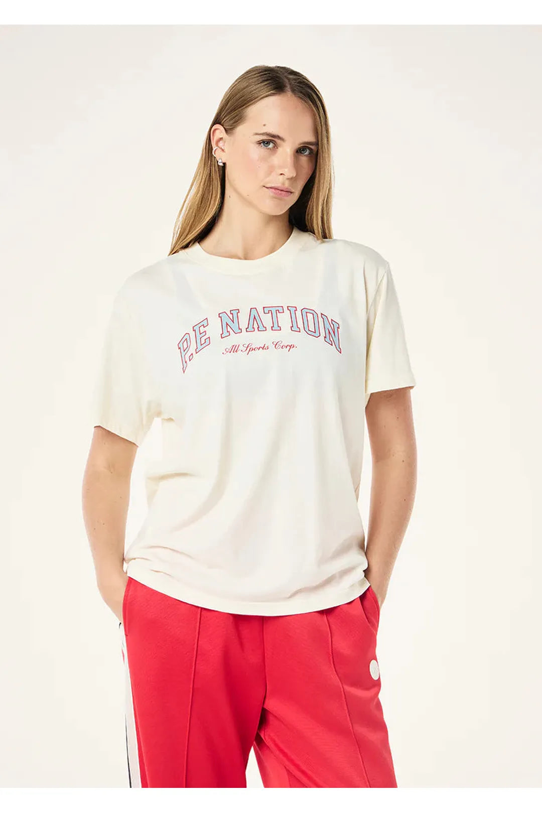 Heritage tee, whisper white