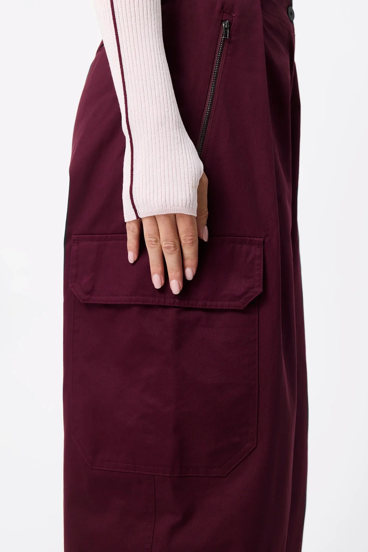 Hamilton pant, burgandy