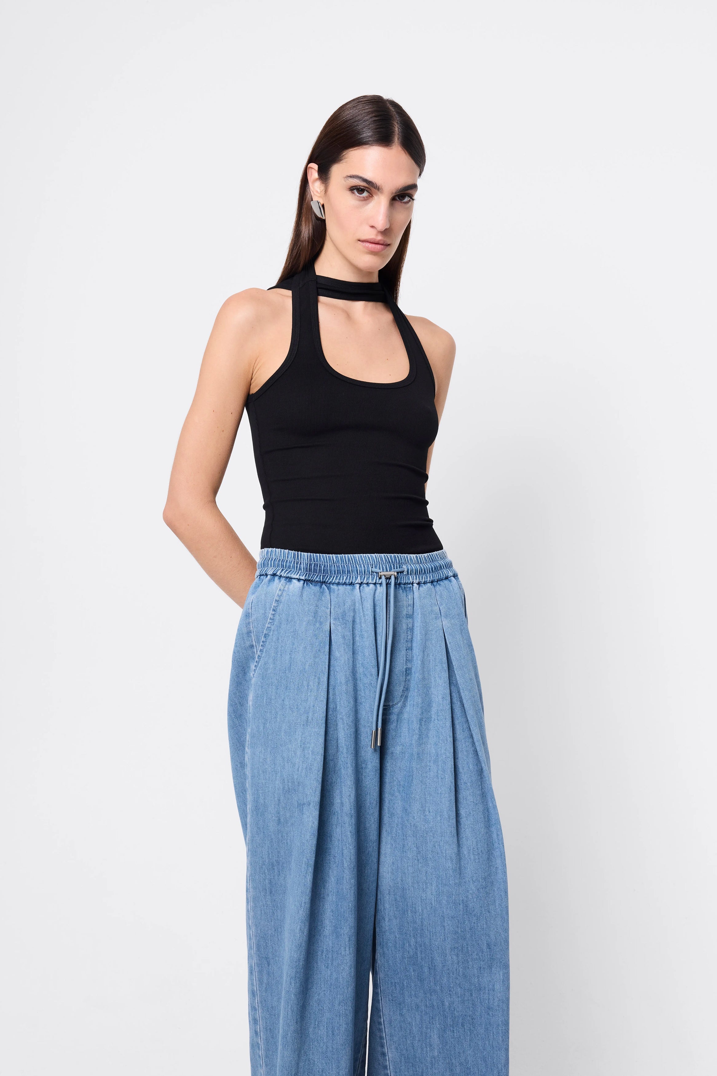 High tide pant, blue