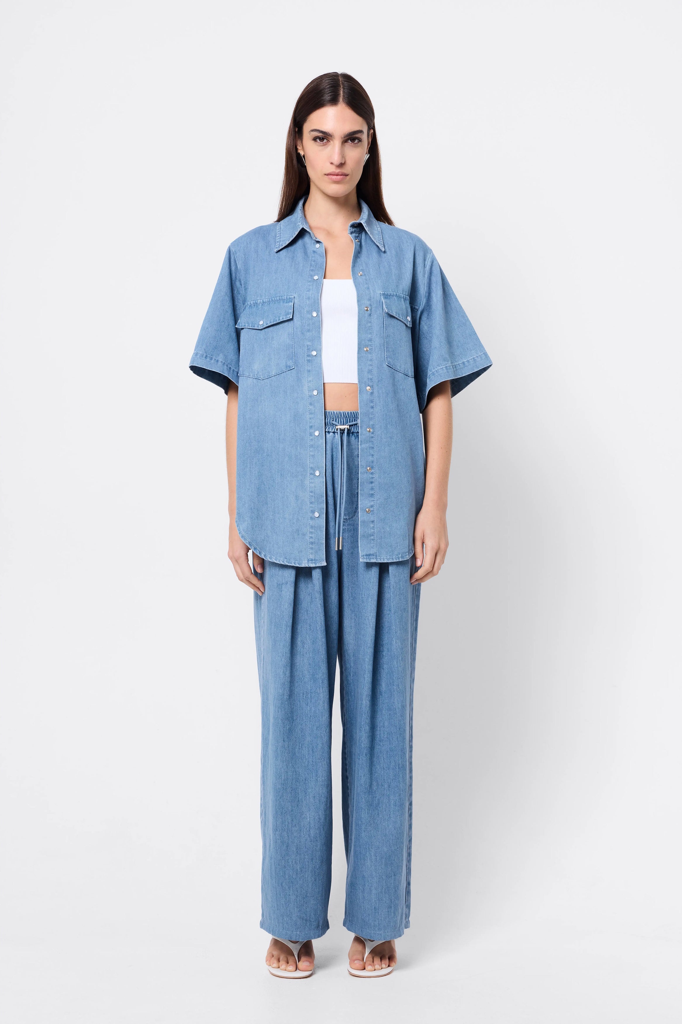 High tide shirt, blue