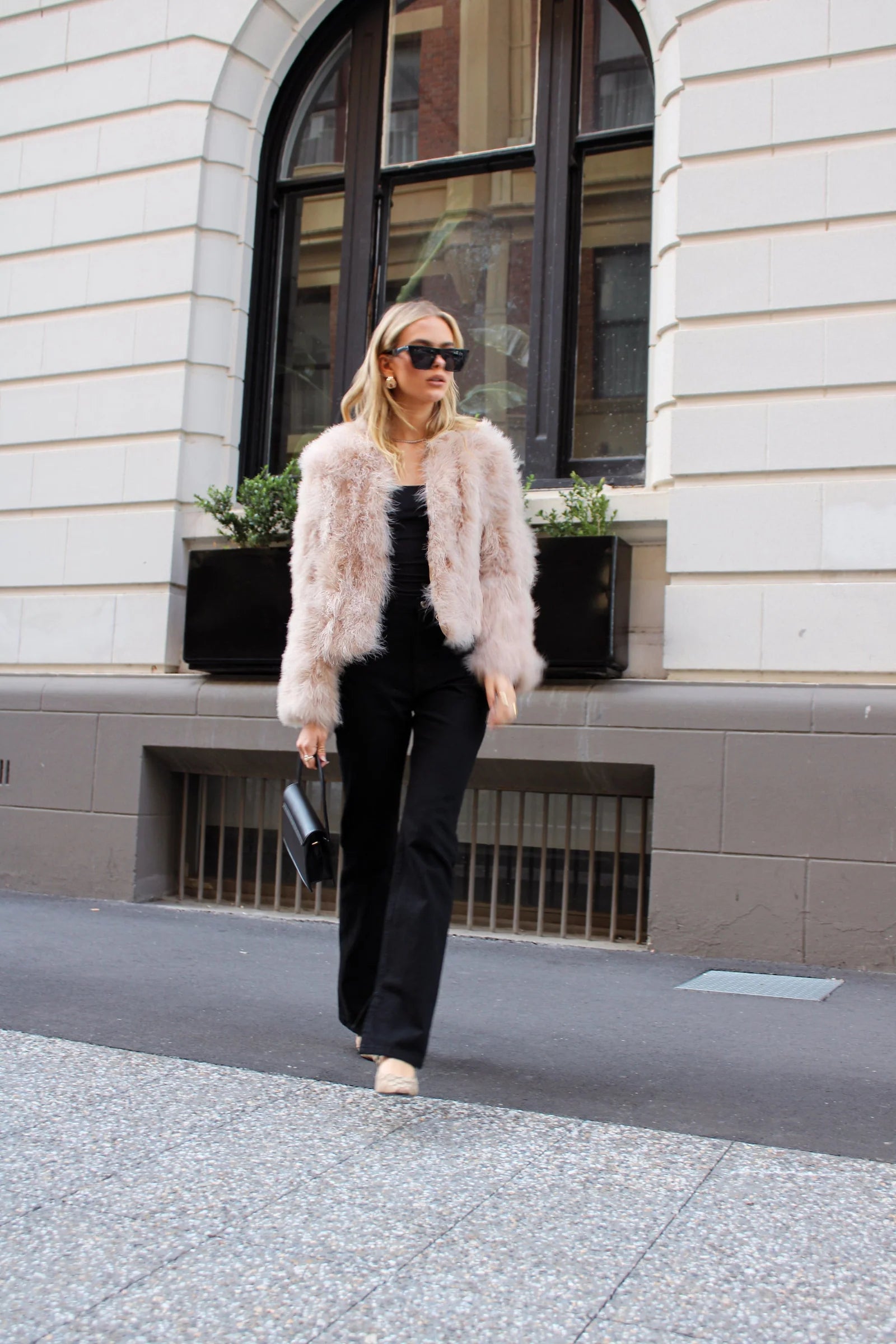 Scarlett jacket, creme brulee