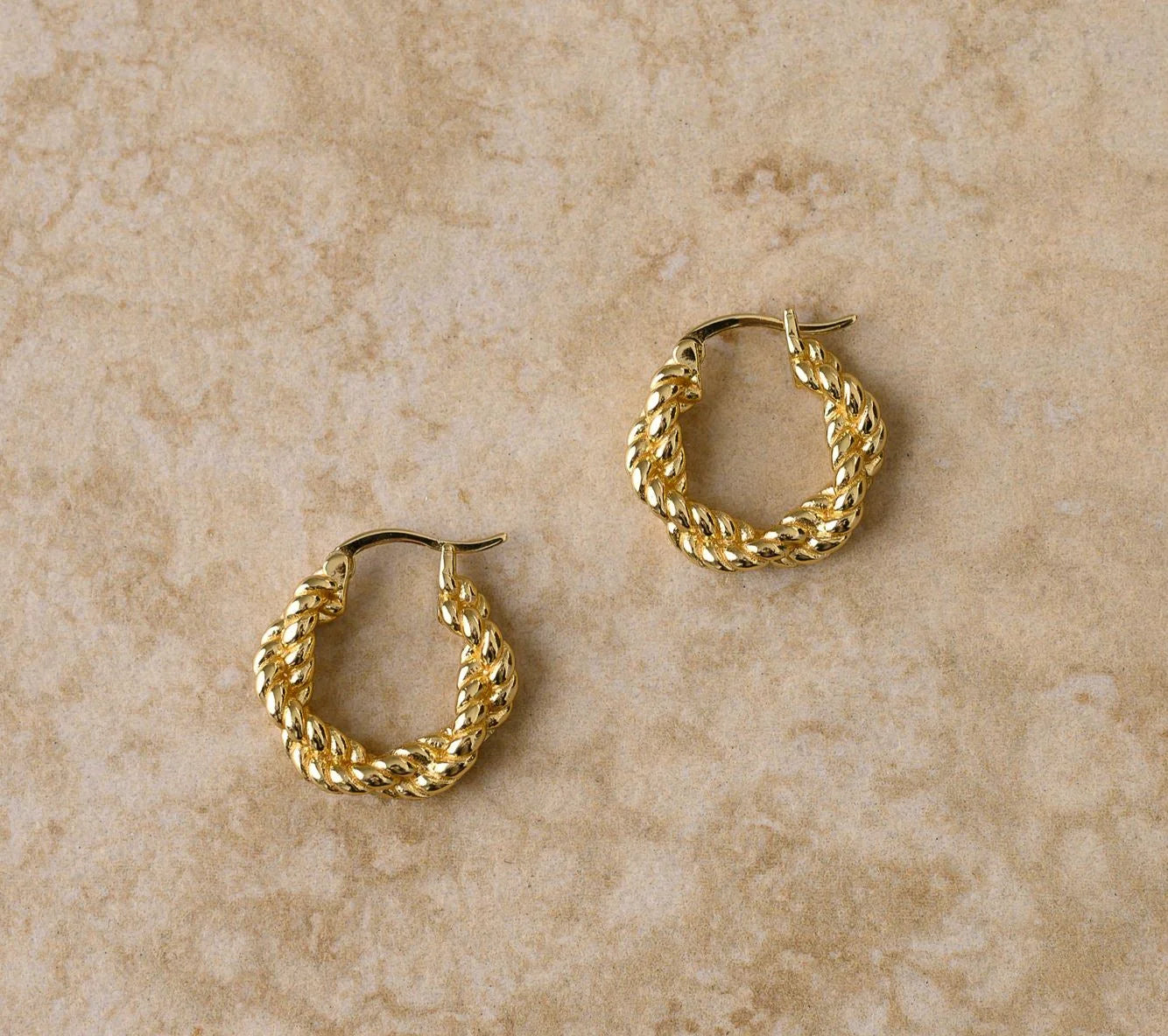 Stevie earring, gold